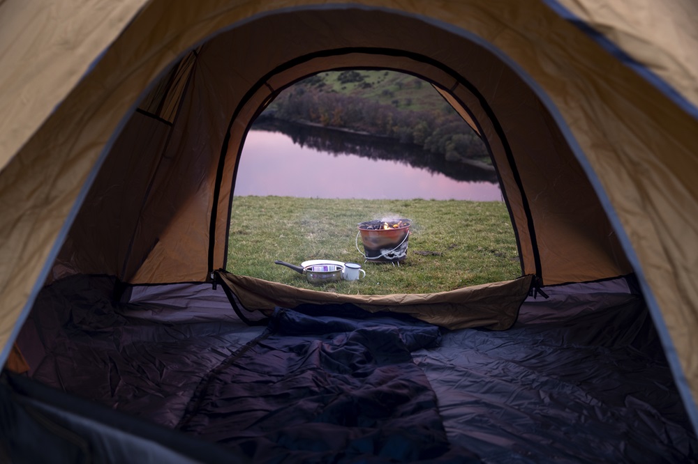 used sleeping bag